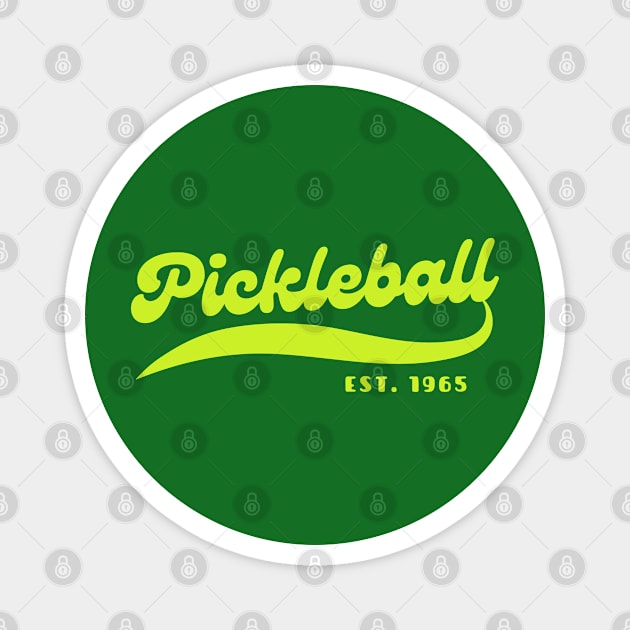 Pickleball 1965 Magnet by Etopix